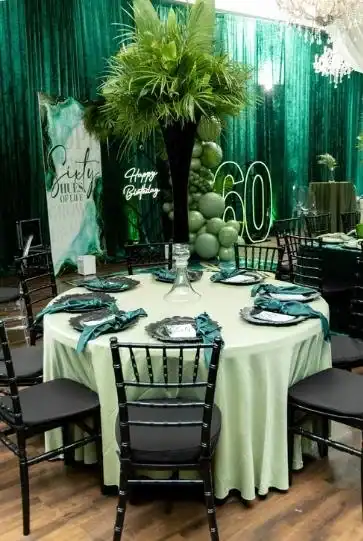 Beautiful birthday event organised by Atlanta event planning specialists, Angela J White Consulting